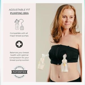 Hands Free Pumping Bra